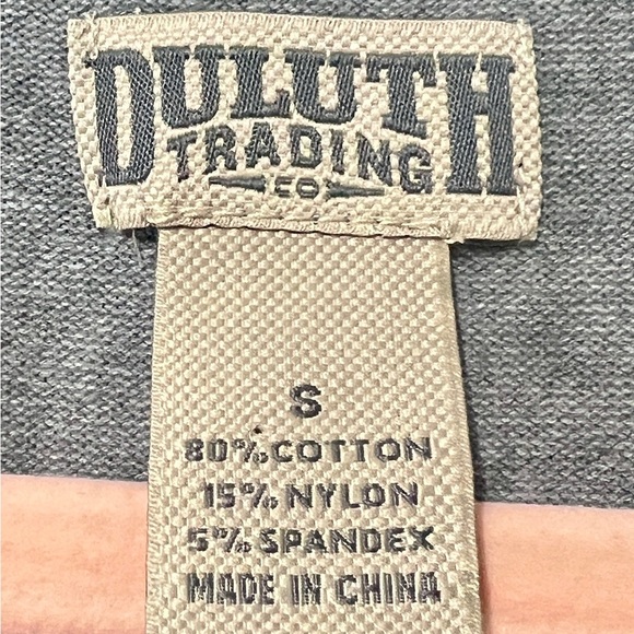 Duluth Trading V-Neck Grey Button-Down Cardigan - Small - Picture 8 of 9